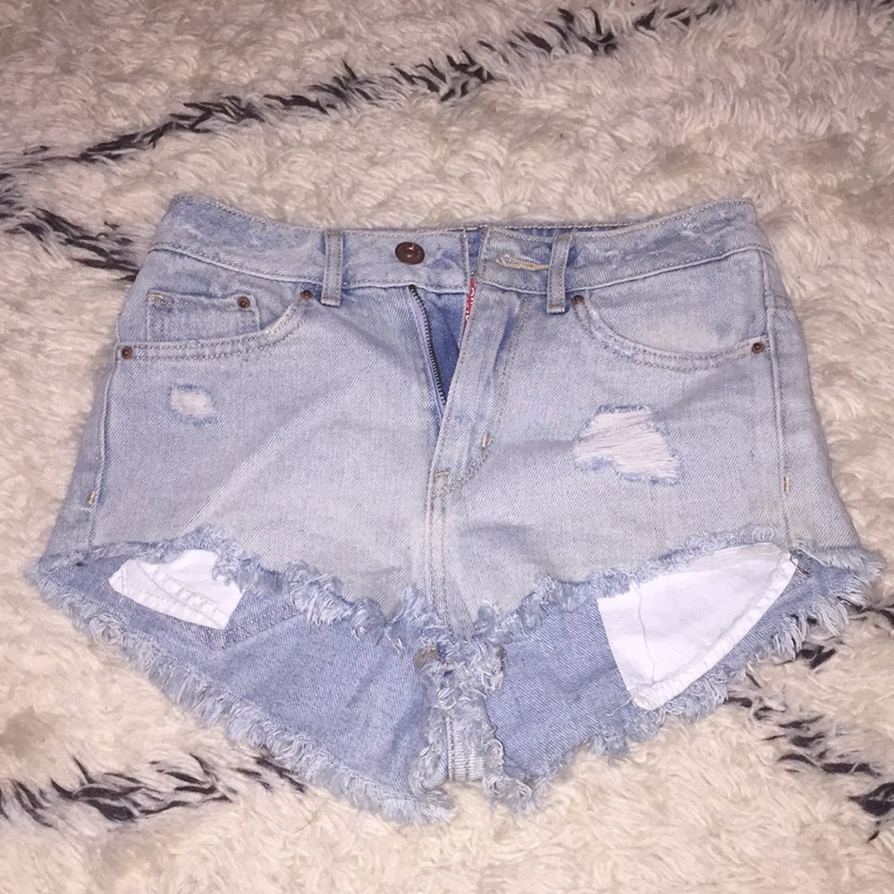 H&m high waisted shorts